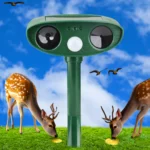 Ultrasonic Solar Powered Deer Repeller